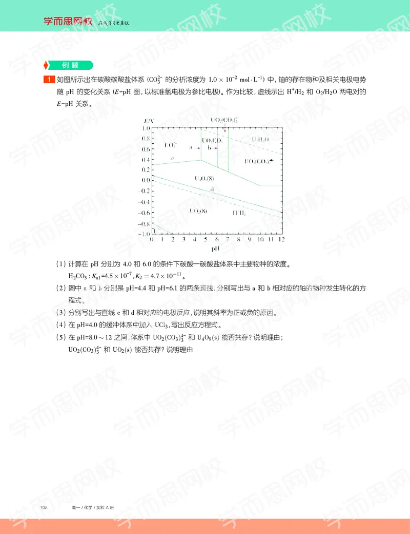 《2019秋高一化学实验A班讲义15-cc07b00659d3_学而思高一全套_2019秋季高一1_19秋季实验A班高一化学直播班16讲张鑫雨_讲义及答案》第6页预览