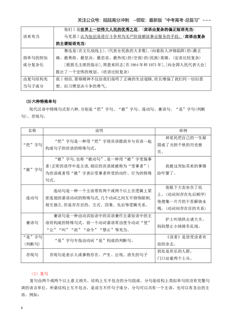 《第03讲辨析并修改病句（讲义）（学生版）_一轮复习_2026年-语文一轮复习_2026年高考语文一轮复习精讲课堂（全国通用）-G385_资料》第6页预览