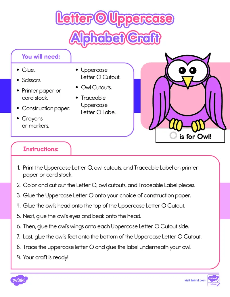 《LetterOUppercaseAlphabetCraft_26秋小学初中各机构教辅大合集（一本、教材帮、阳光同学、王朝霞、实验班、小典中点、上分卷、白欧、课堂笔记等等）_26秋小学教辅资料_1526秋课件教案》第2页预览