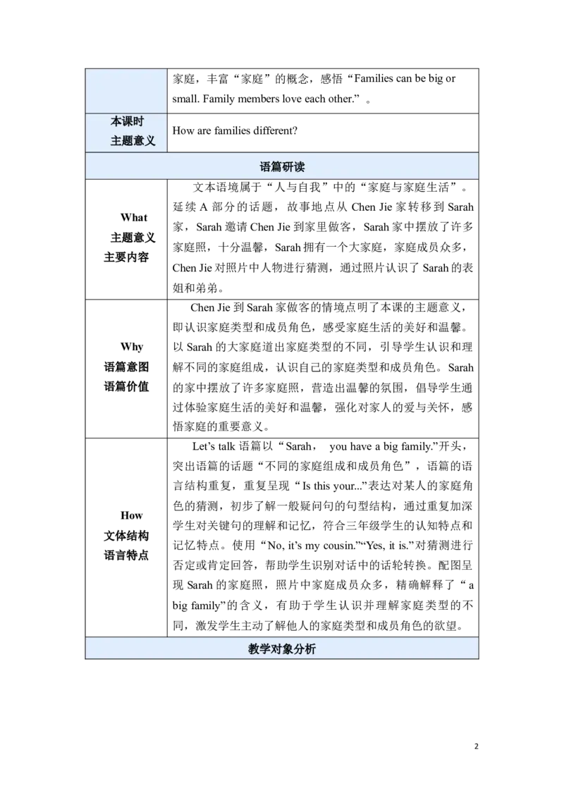 《三上Unit2BLet'stalk教案_26秋小学初中各机构教辅大合集（一本、教材帮、阳光同学、王朝霞、实验班、小典中点、上分卷、白欧、课堂笔记等等）_26秋小学教辅资料_1526秋课件教案》第2页预览
