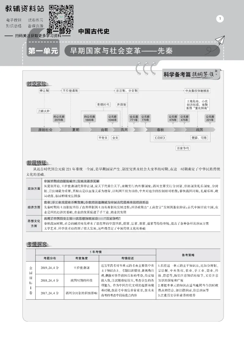 《《5年高考3年模拟》A版历史广东版_2021版》第1页预览