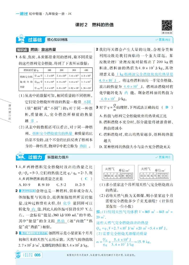 《26秋初中一遍过九全物理教科主书教用_26秋小学初中各机构教辅大合集（一本、教材帮、阳光同学、王朝霞、实验班、小典中点、上分卷、白欧、课堂笔记等等）_26秋初中教辅资料》第5页预览
