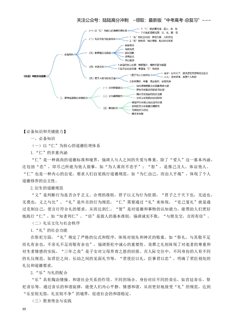 《第01讲《论语》文言知识积累（讲义）（全国通用）_一轮复习_2026年-语文一轮复习_2026年高考语文一轮复习讲义+练习+课件（新教材新高考）-G55_2026版_模块五整本书阅读》第10页预览