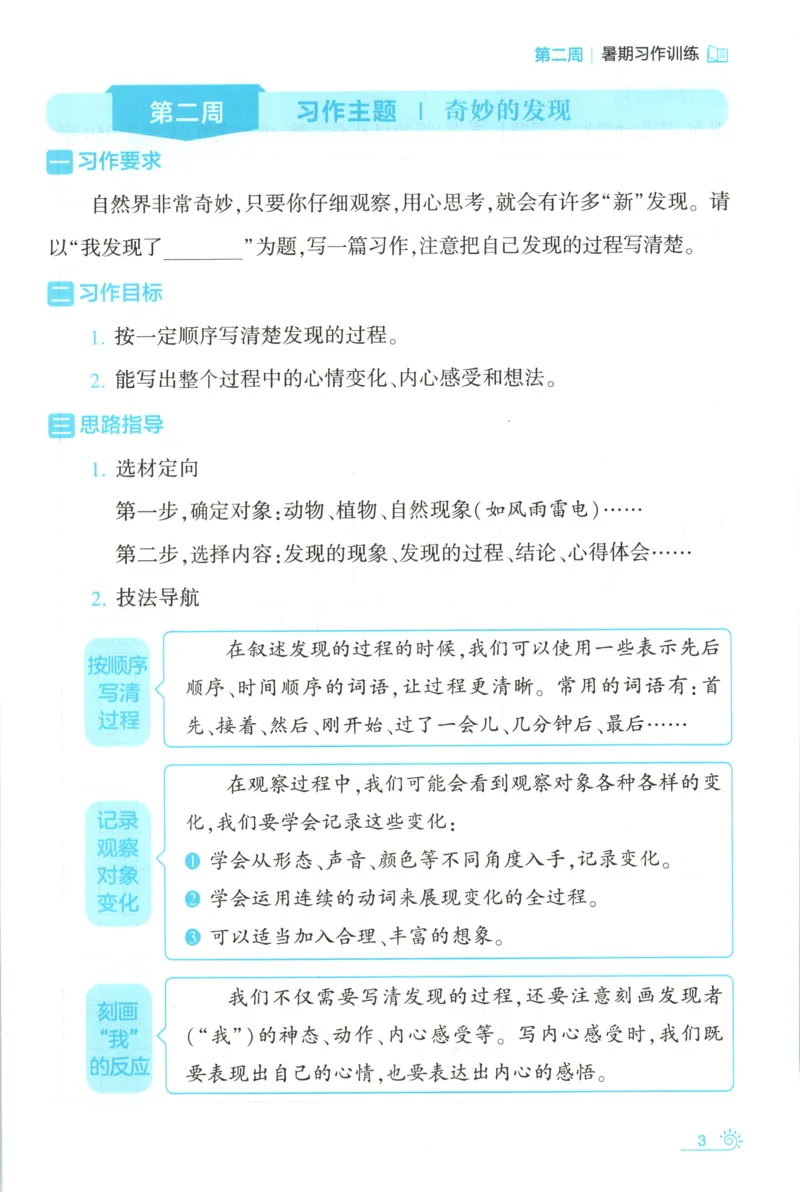 《习作训练_26秋小学初中各机构教辅大合集（一本、教材帮、阳光同学、王朝霞、实验班、小典中点、上分卷、白欧、课堂笔记等等）_26秋小学教辅资料_172026秋小学《暑假》系列语数英_994》第7页预览