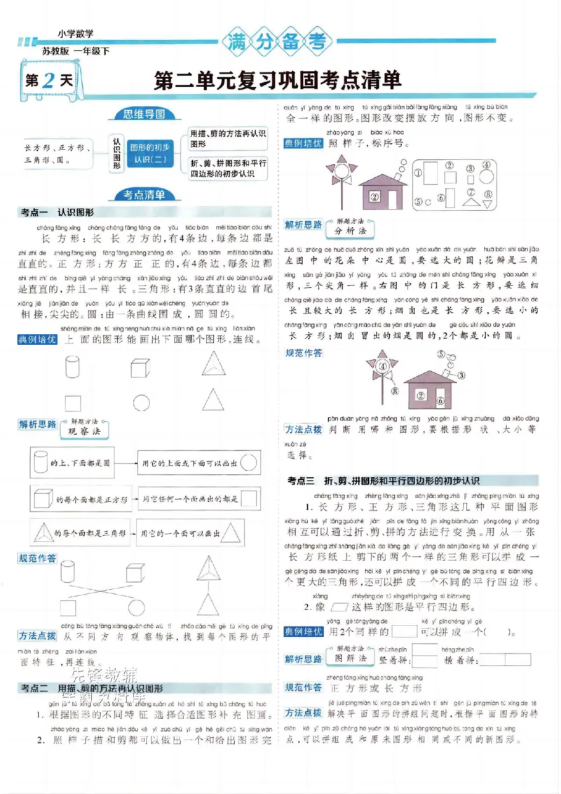 《一年级数学下册苏教版25春《少年素质教育报15天满分备考》(1)_1年级下册同步教辅_1下-数学_一下数学-单元+期中+期末试卷_数学-苏教版资料_一下数学《苏教版》期末试卷》第3页预览