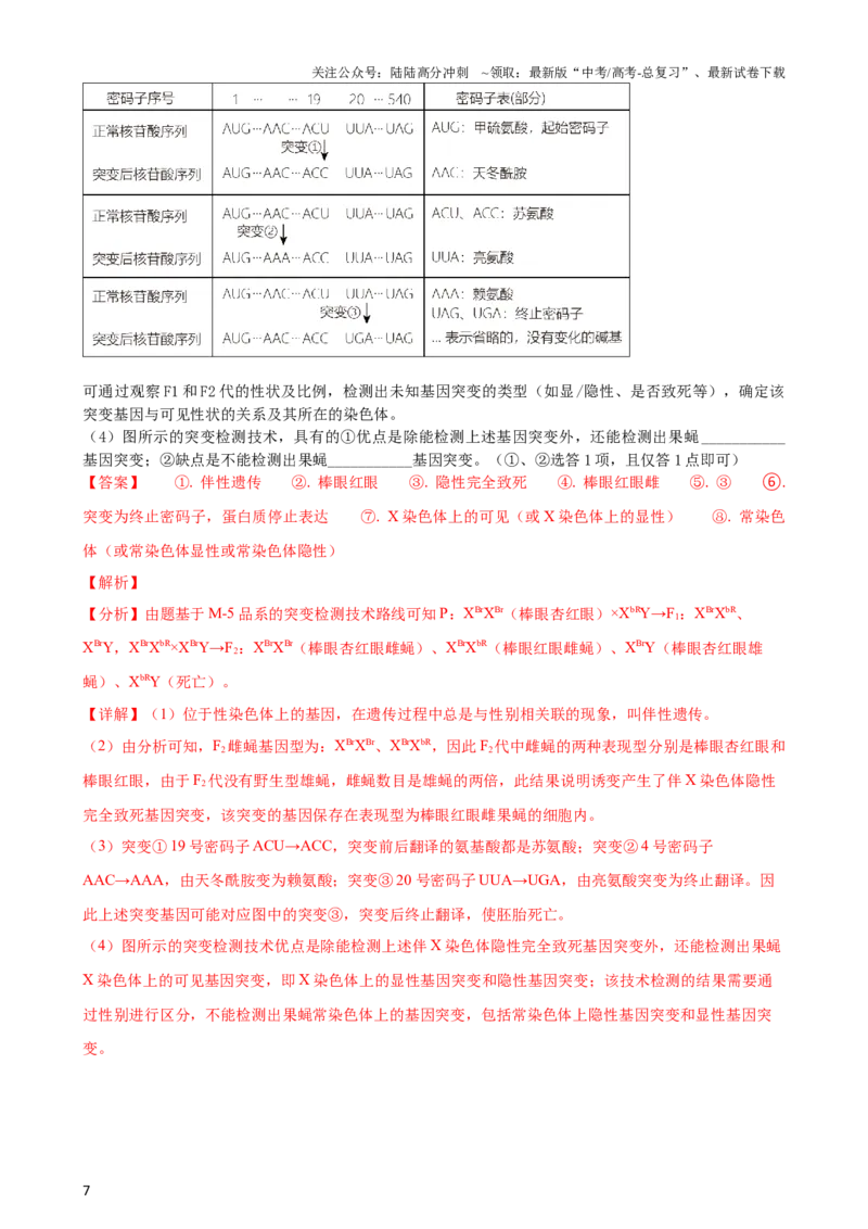 《第17.2讲基因的自由组合定律相关题型（讲义）（教师版）_06-生物-高考总复习_一轮复习_2024年_2024年高考生物一轮复习讲练测(课件+讲义+练习)（新高考）_讲义+练习》第7页预览