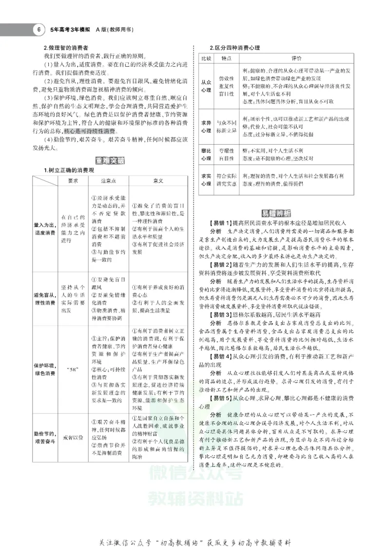 《《5年高考3年模拟》A版政治浙江版_2021版》第6页预览