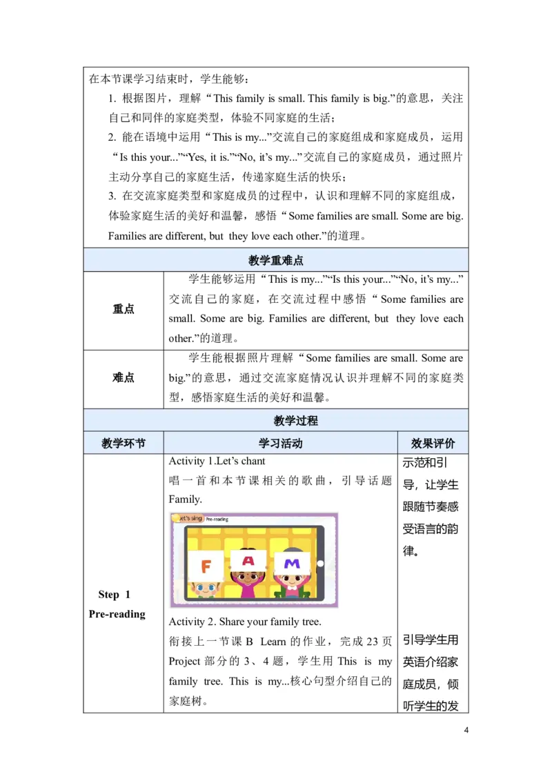 《新-三上U2Starttoread教学设计_26秋小学初中各机构教辅大合集（一本、教材帮、阳光同学、王朝霞、实验班、小典中点、上分卷、白欧、课堂笔记等等）_26秋小学教辅资料_小学英语_新-Unit2》第4页预览