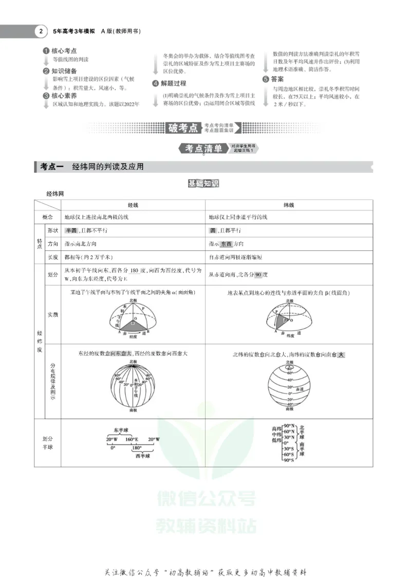 《《5年高考3年模拟》A版地理北京版_2020版》第4页预览