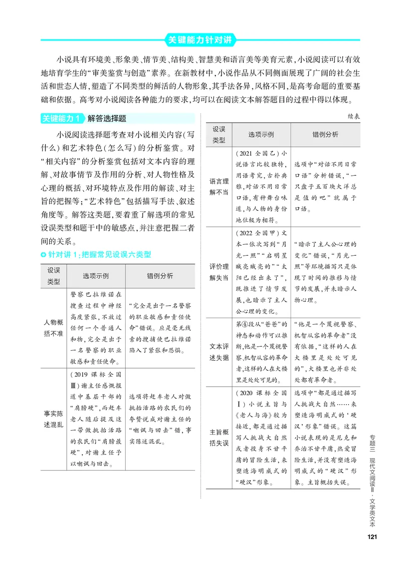 《1_03-专题三　现代文阅读Ⅱ·文学类文本_2024版教学资源包_2024版.新高考版语文.5·3A版_3_分层讲练册专题三现代文阅读Ⅱ·文学类文本_3_PDF教参电子书》第2页预览