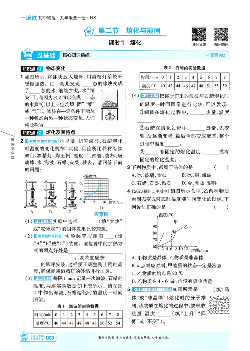 《主书(1)_2027版初中《天星教育一遍过》9年级全一册（物理）（沪科版）》第3页预览