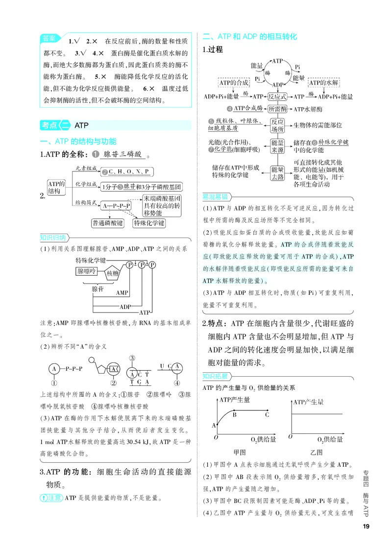 《1_04-专题四　酶与ATP（教参电子书—知识讲解）_2024版教学资源包_2024版.新高考版生物.5·3A版_4_专题四酶与ATP_4_PDF教参电子书》第3页预览
