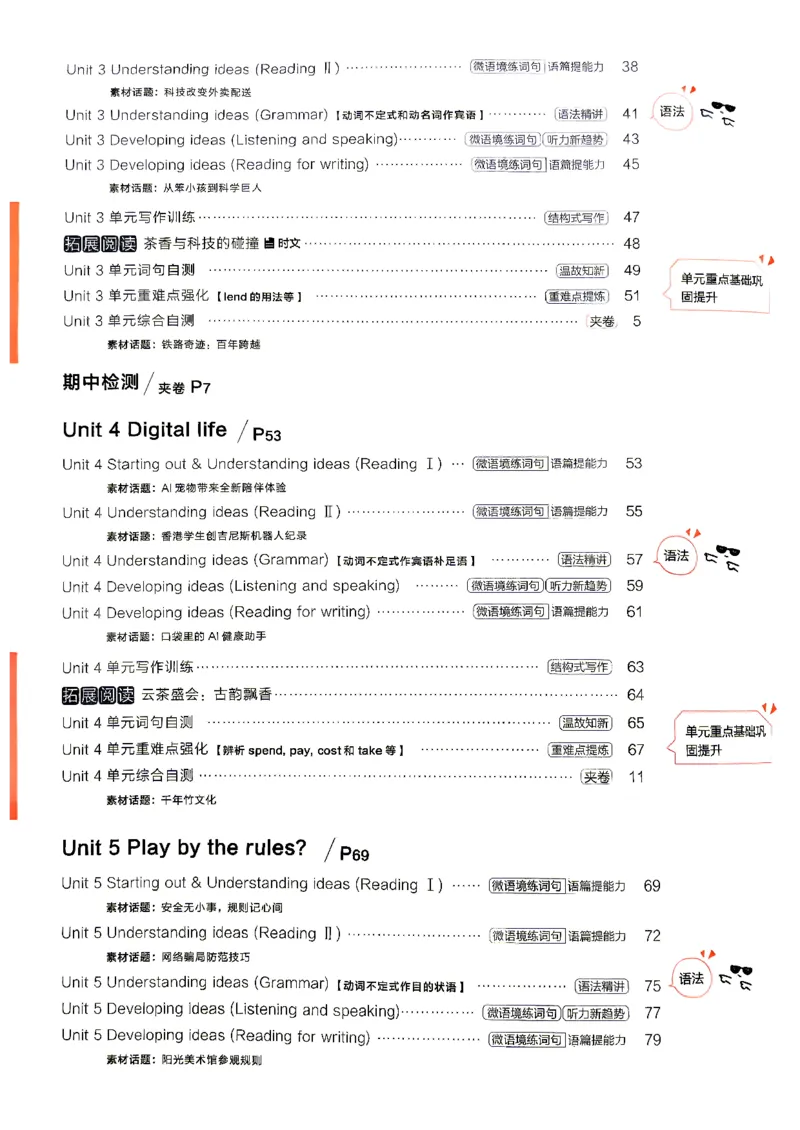 《课课帮_2027版初中《学习之星课课帮》8年级上册（英语）（外研）》第4页预览