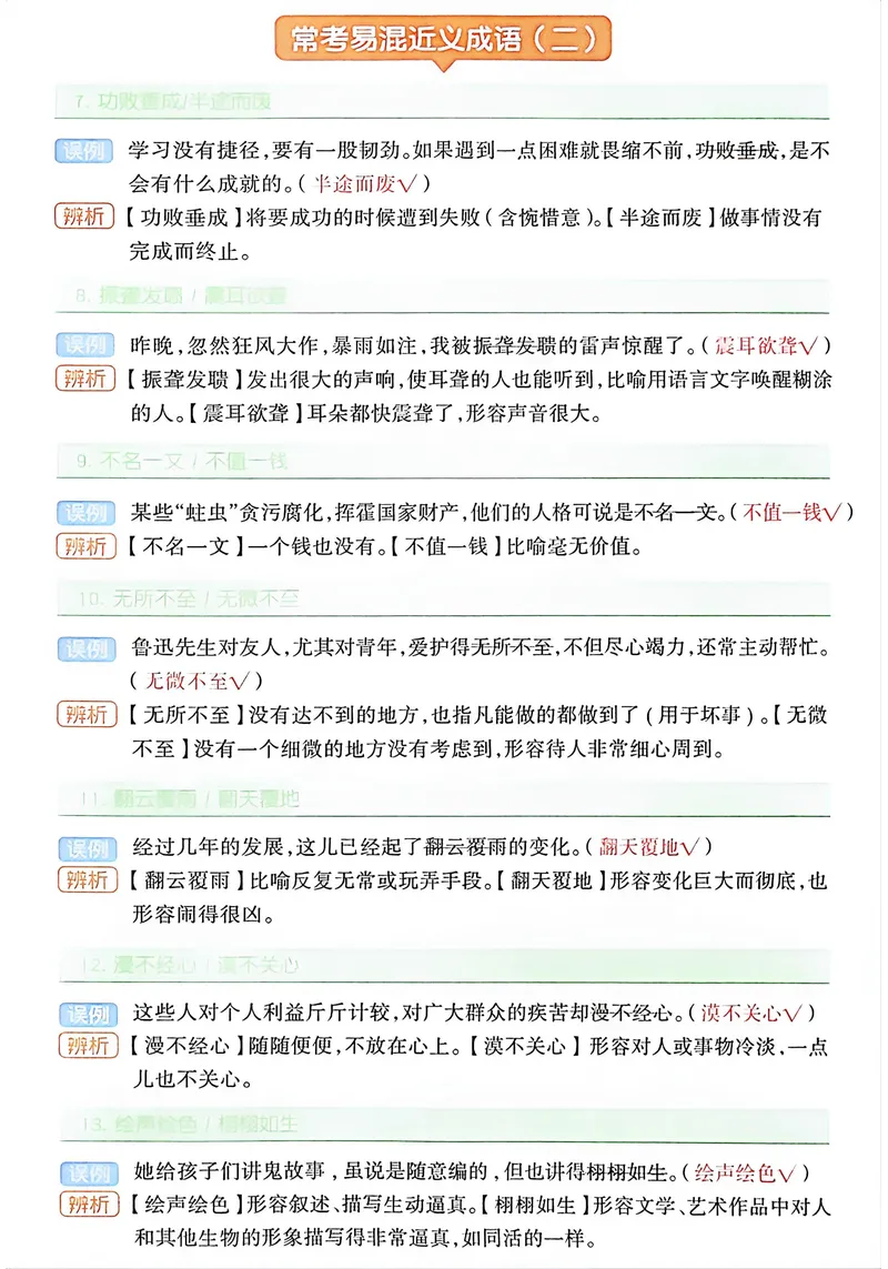 《主书(1)_2027版中考《一飞冲天》中考专项精品试题分类（语文）》第3页预览