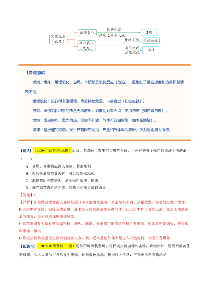 《沪教2026版《暑假培优讲义》第11讲化学反应发生的条件（暑假预习讲义）（解析版）_26秋初中教辅资料_26秋初中《暑假预习》》第10页预览