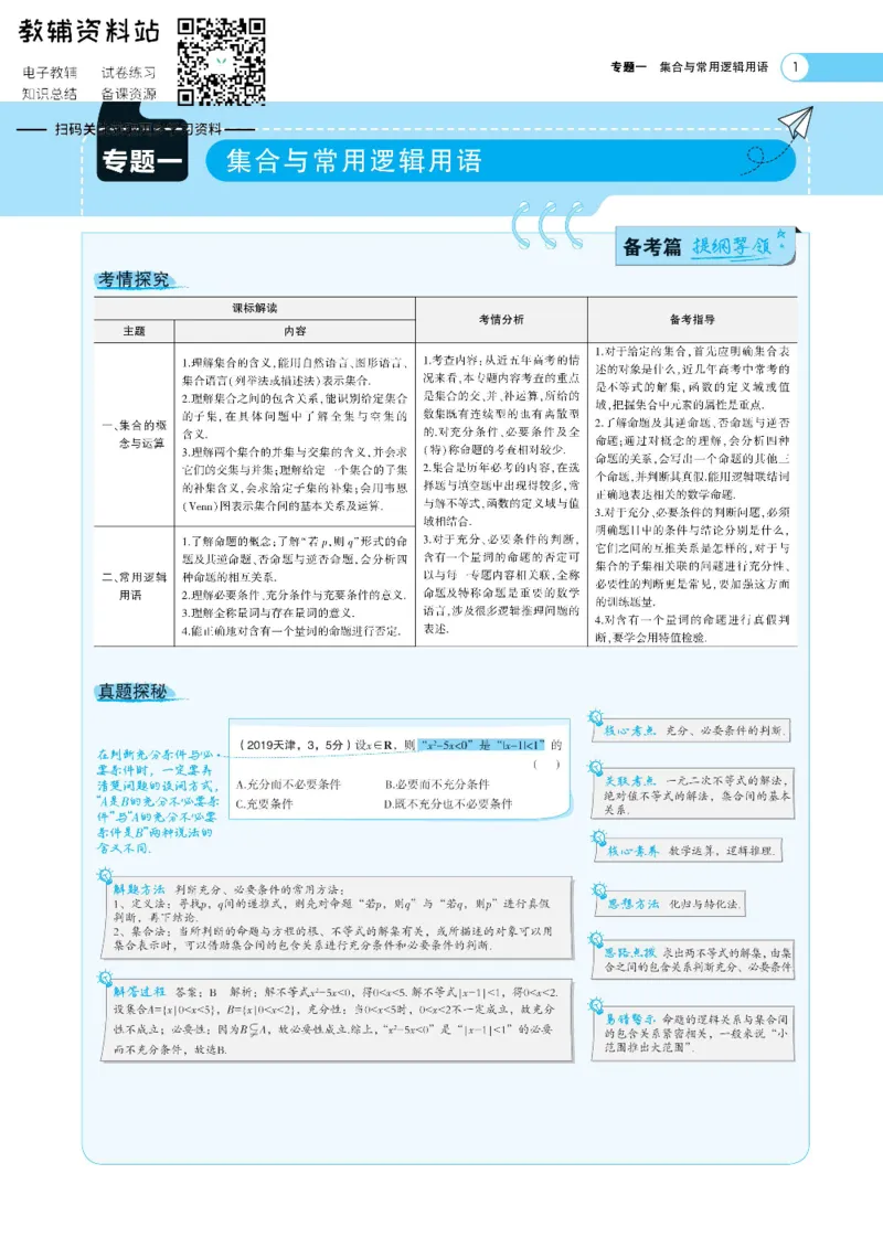 《《5年高考3年模拟》A版数学新高考版旧课标_2021版》第1页预览