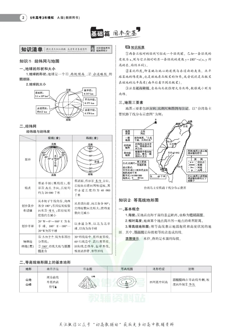 《《5年高考3年模拟》A版地理湖南版_2021版》第2页预览