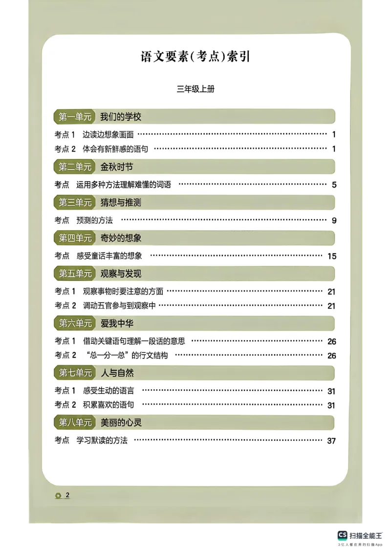 《同步阅读_26秋小学初中各机构教辅大合集（一本、教材帮、阳光同学、王朝霞、实验班、小典中点、上分卷、白欧、课堂笔记等等）_26秋小学教辅资料_1026秋《金牌每课通》语数英》第4页预览