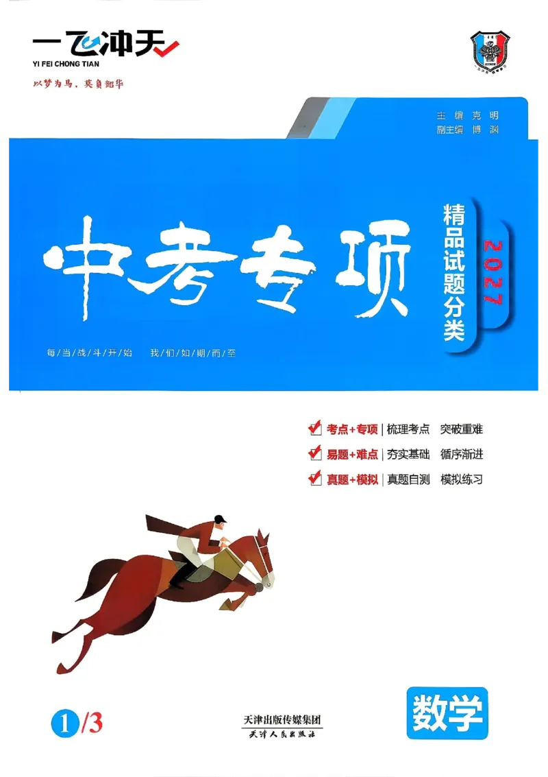 《主书_2027版中考《一飞冲天》中考专项精品试题分类（数学）》第1页预览