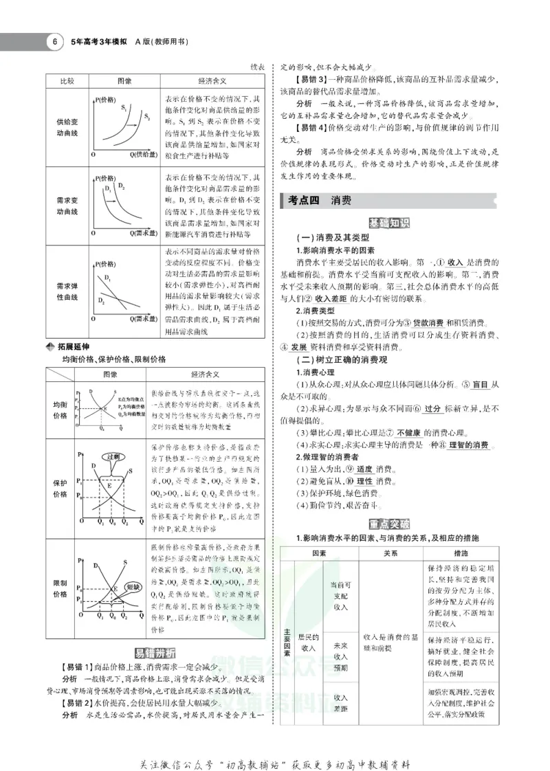 《《5年高考3年模拟》A版政治天津版_2020版》第6页预览
