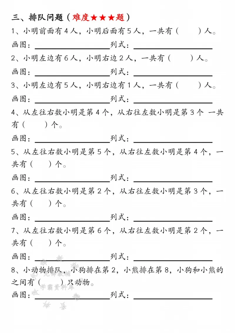 《一年级数学上册期末重点应用题练习100道答案SY_1年级上册同步教辅_1上-数学_一上数学-专项练习》第8页预览
