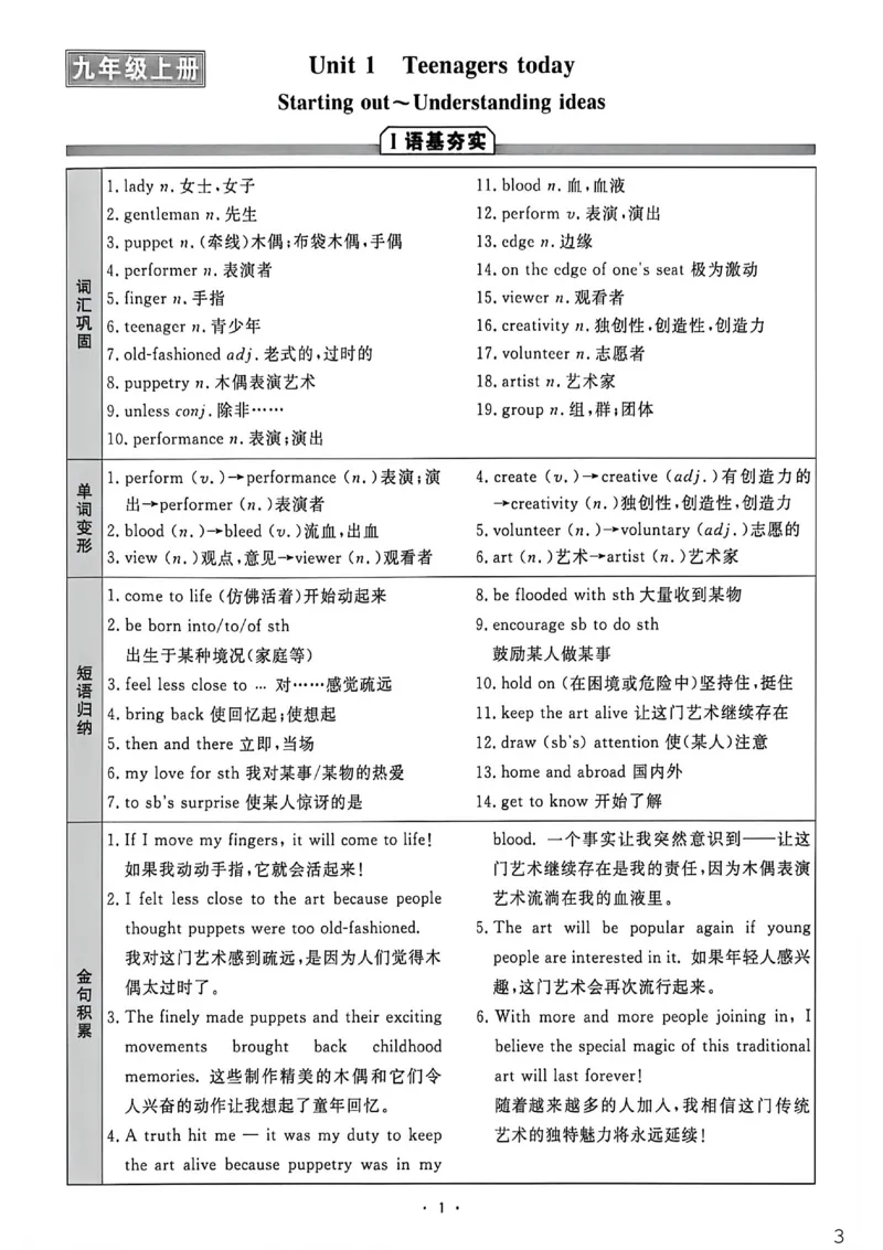 《词句天天背_26秋小学初中各机构教辅大合集（一本、教材帮、阳光同学、王朝霞、实验班、小典中点、上分卷、白欧、课堂笔记等等）_26秋初中教辅资料_26秋初中《全效学习本》》第3页预览