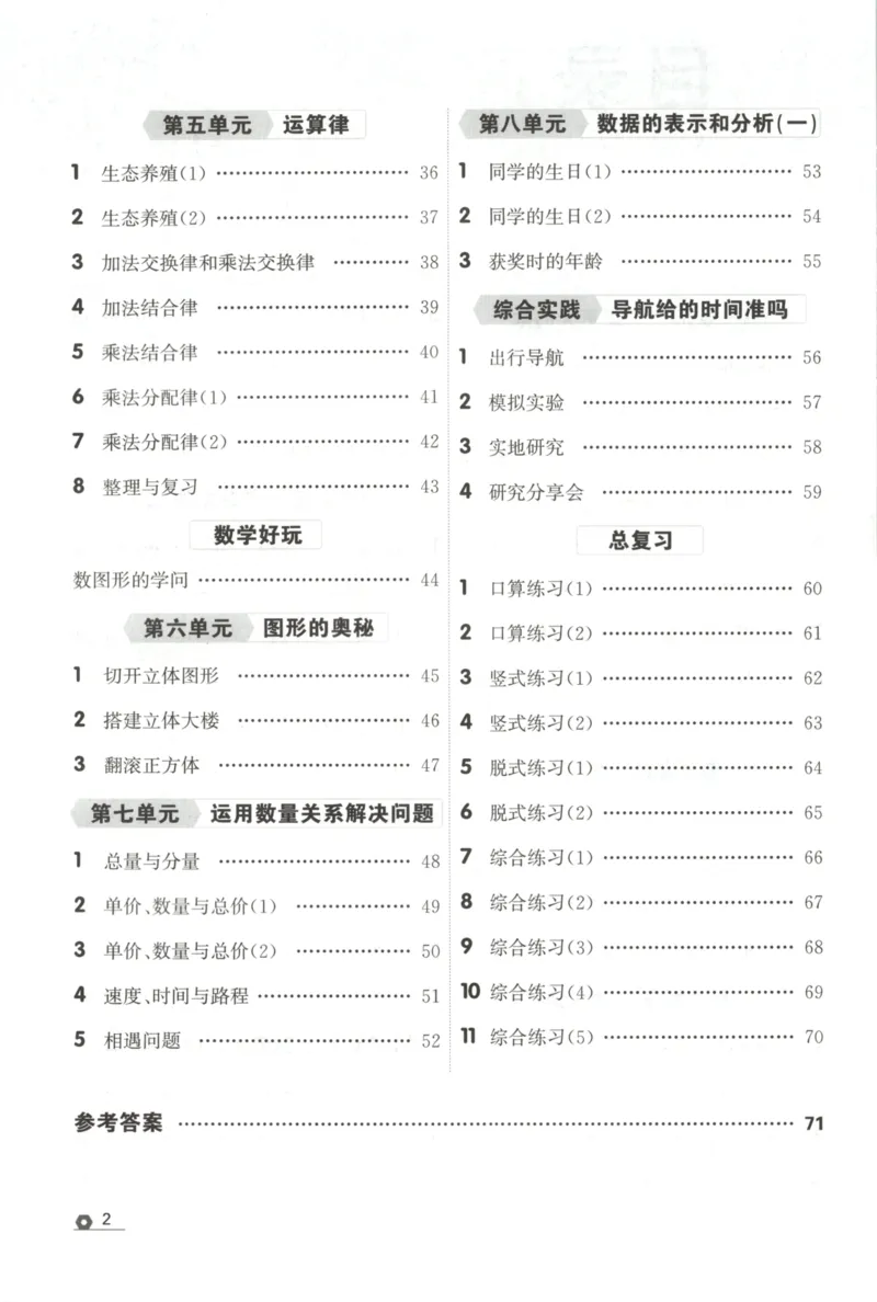 《计算_26秋小学初中各机构教辅大合集（一本、教材帮、阳光同学、王朝霞、实验班、小典中点、上分卷、白欧、课堂笔记等等）_26秋小学教辅资料_1026秋《金牌每课通》语数英_831》第4页预览