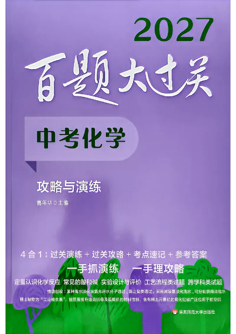 《过关演练_2027版中考《百题大过关》攻略与演练（化学）》第1页预览