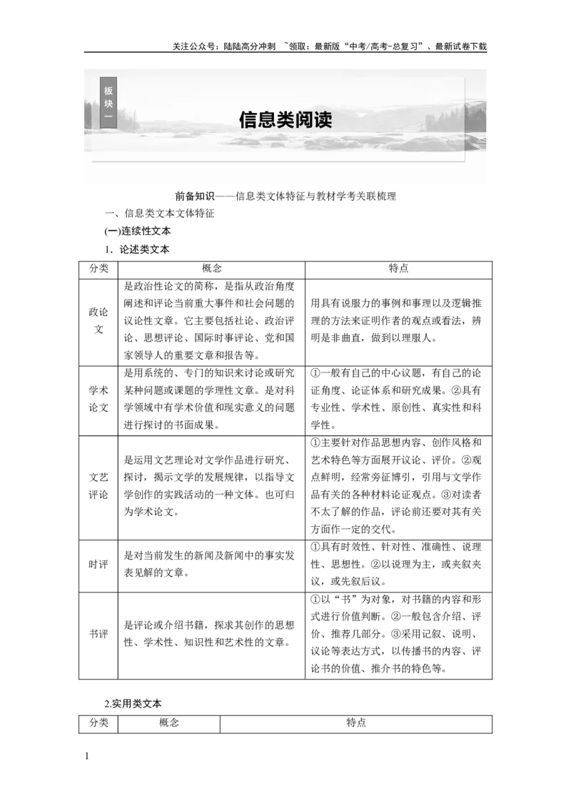 《板块一　学案1　研练两年高考真题(一)——吃透精髓，把握方向_一轮复习_2025年_2025年大一轮复习讲义人教版语文_资料_1-资料_大一轮复习讲义学生专用_全书_大一轮复习讲义》第1页预览