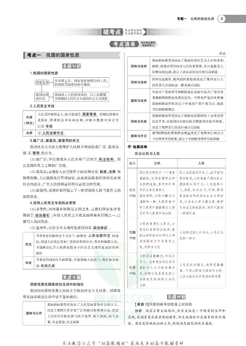 《《5年高考3年模拟》A版政治山东版_2020版》第3页预览