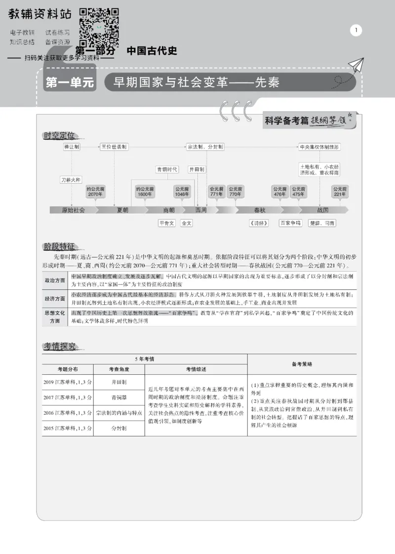 《《5年高考3年模拟》A版历史江苏版_2021版》第1页预览