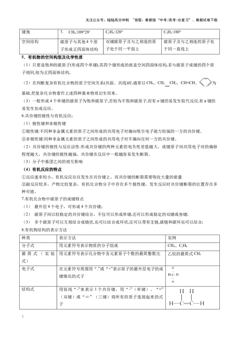 《抢分法宝1回归教材用心看（5）选择性必修3_05-化学-高考总复习_专项复习_2025年_2025年高考化学抢押秘籍（安徽专用）》第5页预览