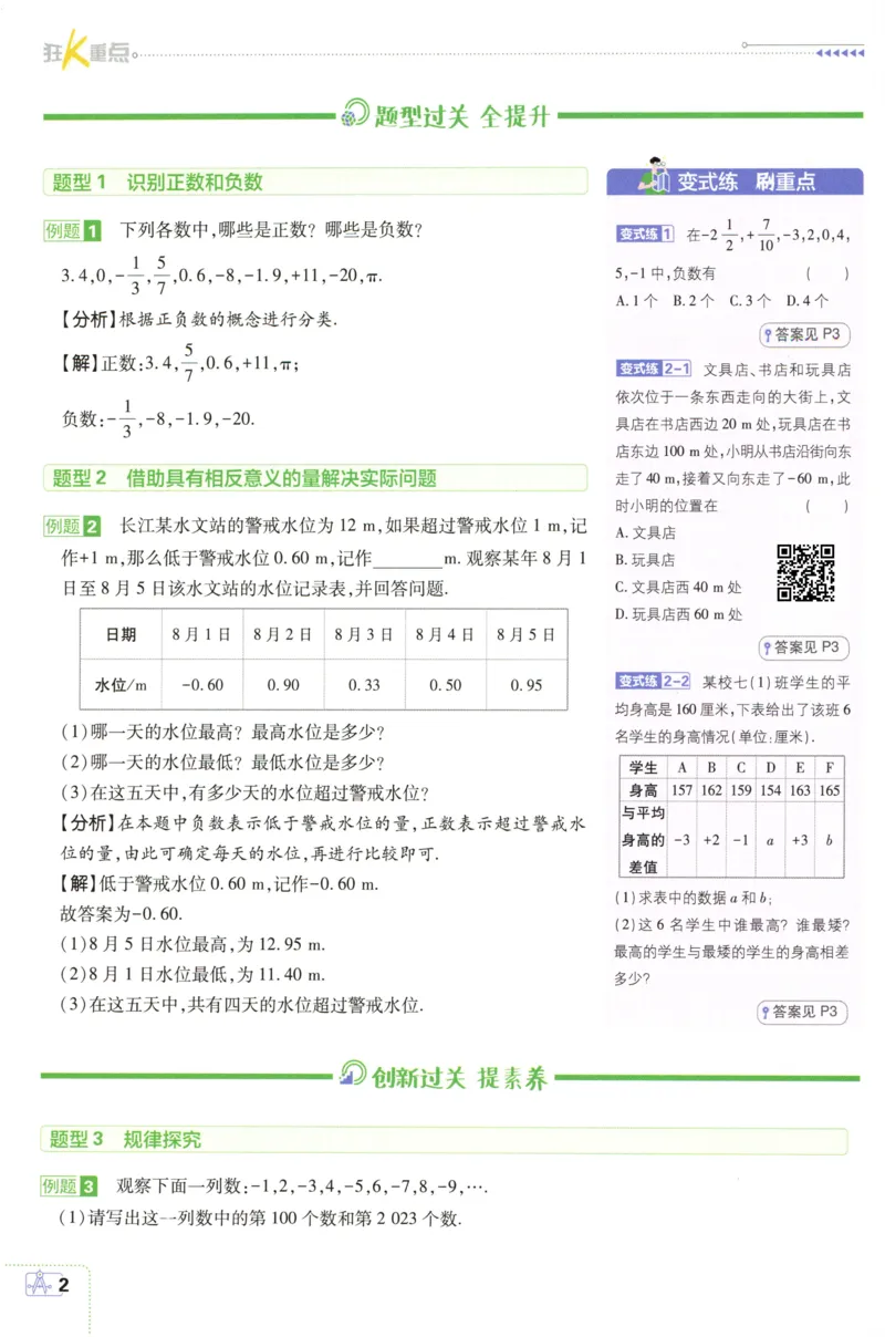 《2027《理想树•必刷题7上》数学(RJ)狂K重点_2027版初中《必刷题》7年级上册（数学）（人教版）(1)》第5页预览
