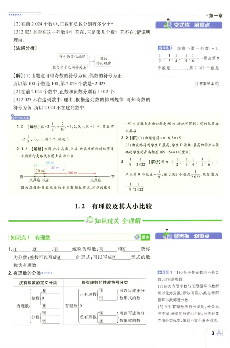《2027《理想树•必刷题7上》数学(RJ)狂K重点_2027版初中《必刷题》7年级上册（数学）（人教版）(1)》第6页预览