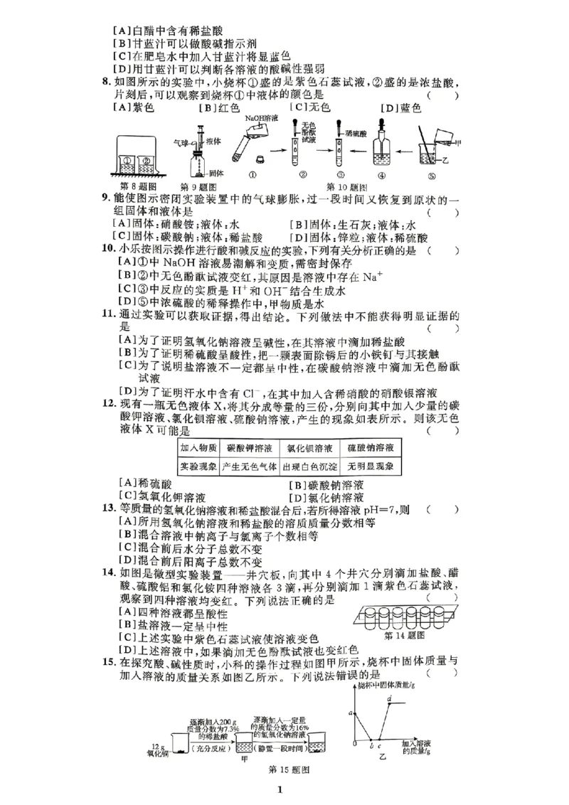 《单元项目高分评价_26秋小学初中各机构教辅大合集（一本、教材帮、阳光同学、王朝霞、实验班、小典中点、上分卷、白欧、课堂笔记等等）_26秋初中教辅资料_26秋初中《全效学习本》》第2页预览