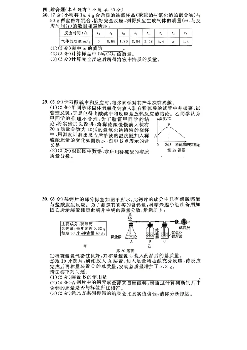 《单元项目高分评价_26秋小学初中各机构教辅大合集（一本、教材帮、阳光同学、王朝霞、实验班、小典中点、上分卷、白欧、课堂笔记等等）_26秋初中教辅资料_26秋初中《全效学习本》》第6页预览