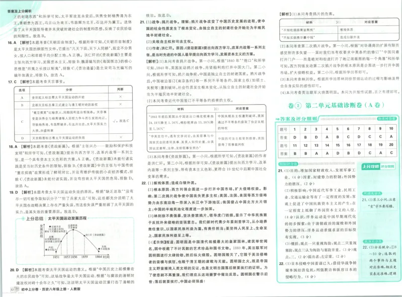 《答案_26秋小学初中各机构教辅大合集（一本、教材帮、阳光同学、王朝霞、实验班、小典中点、上分卷、白欧、课堂笔记等等）_26秋初中教辅资料_26秋必刷题《上分卷》》第4页预览