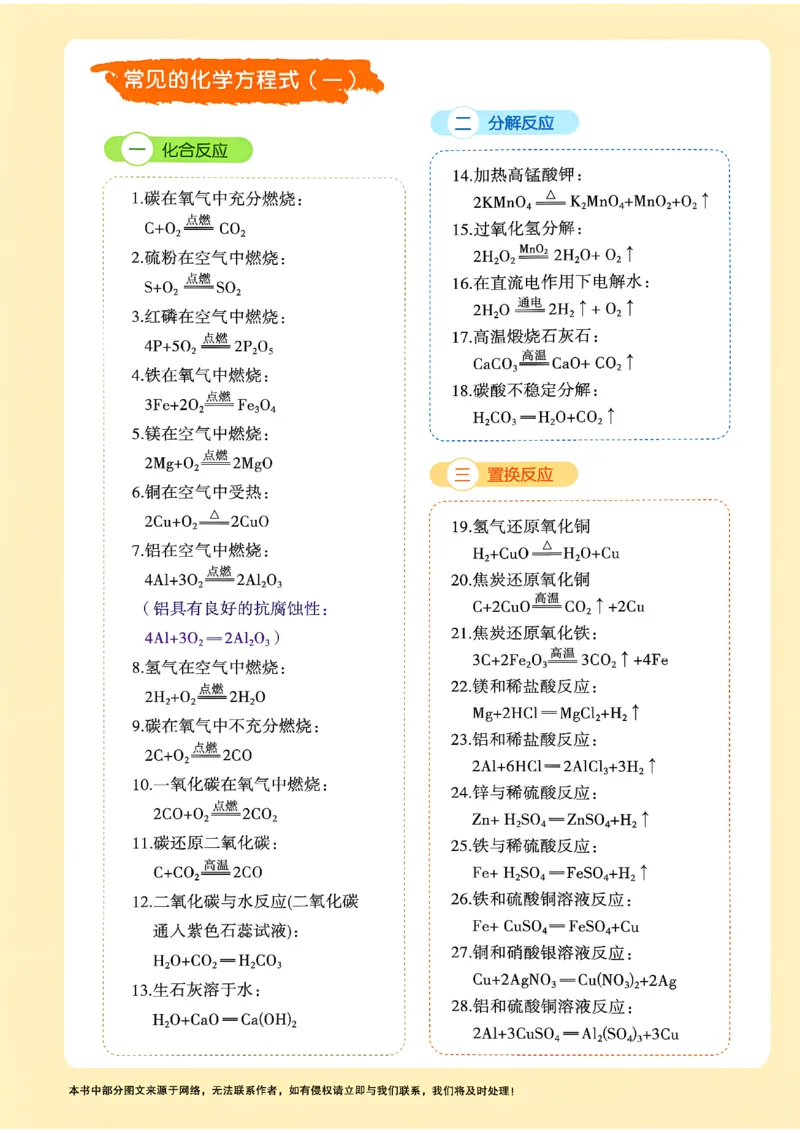 《主书_2027版中考《一飞冲天》中考专项精品试题分类（化学）》第2页预览