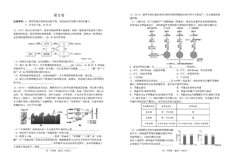《10_2024天津市南开二模（试卷+答案）_2025版教学资源包_（总复习系列）2025版《5年高考3年模拟》新高考版B版（⭐全科）_2025版.新高考新教材版.选考总复习.生物.5·3B版_1_资源拓展》第3页预览