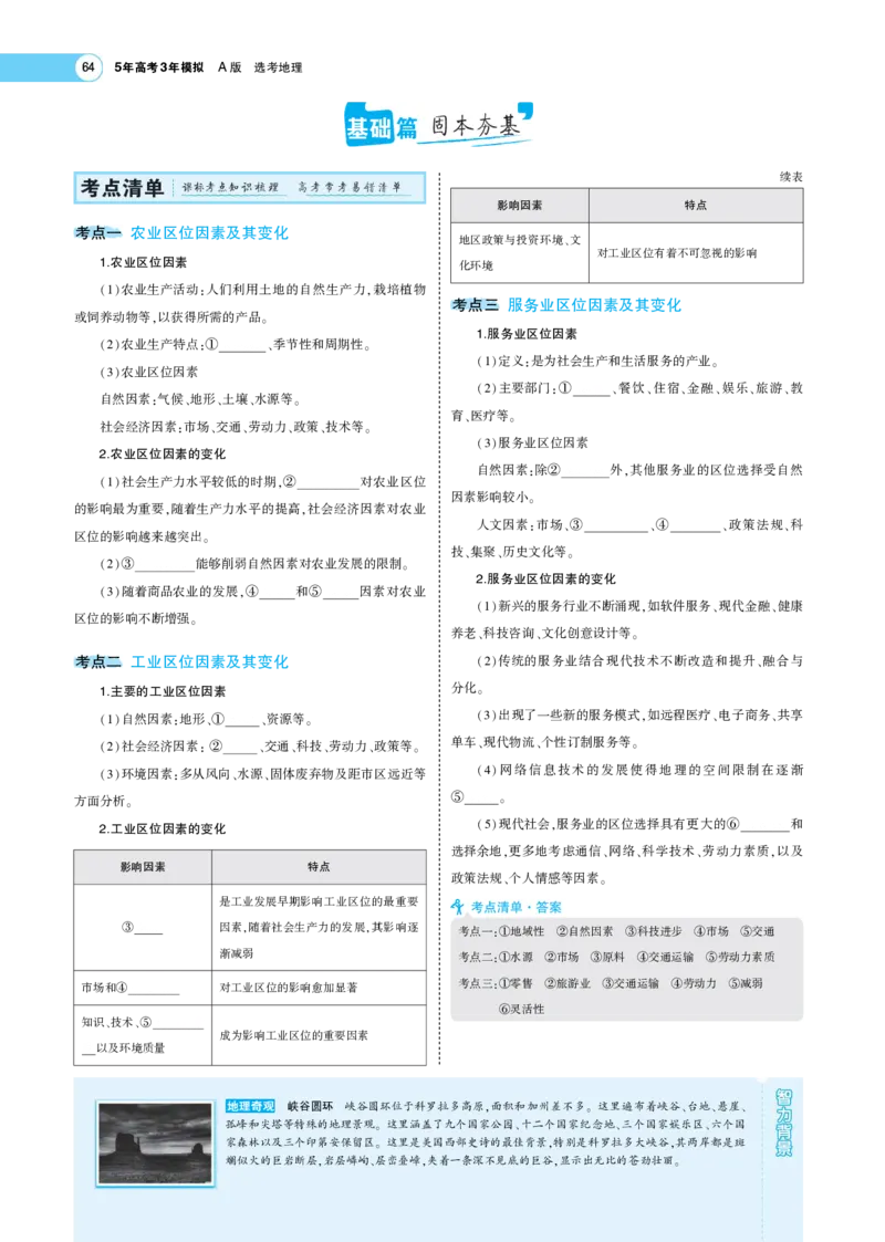 《1_9.专题考点精析(1)_2023版教学资源包_2023版新高考版选考总复习地理5·3A版_11_专题九产业区位因素_7_专题考点精析》第2页预览