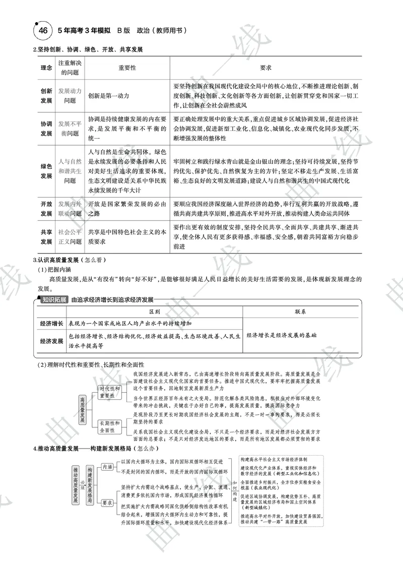 《1_042025版5·3B版新高考版专题四经济发展与社会进步PDF_2025版教学资源包_（总复习系列）2025版《5年高考3年模拟》新高考版B版（⭐全科）_一、图书电子教参_第二部分经济与社会》第3页预览