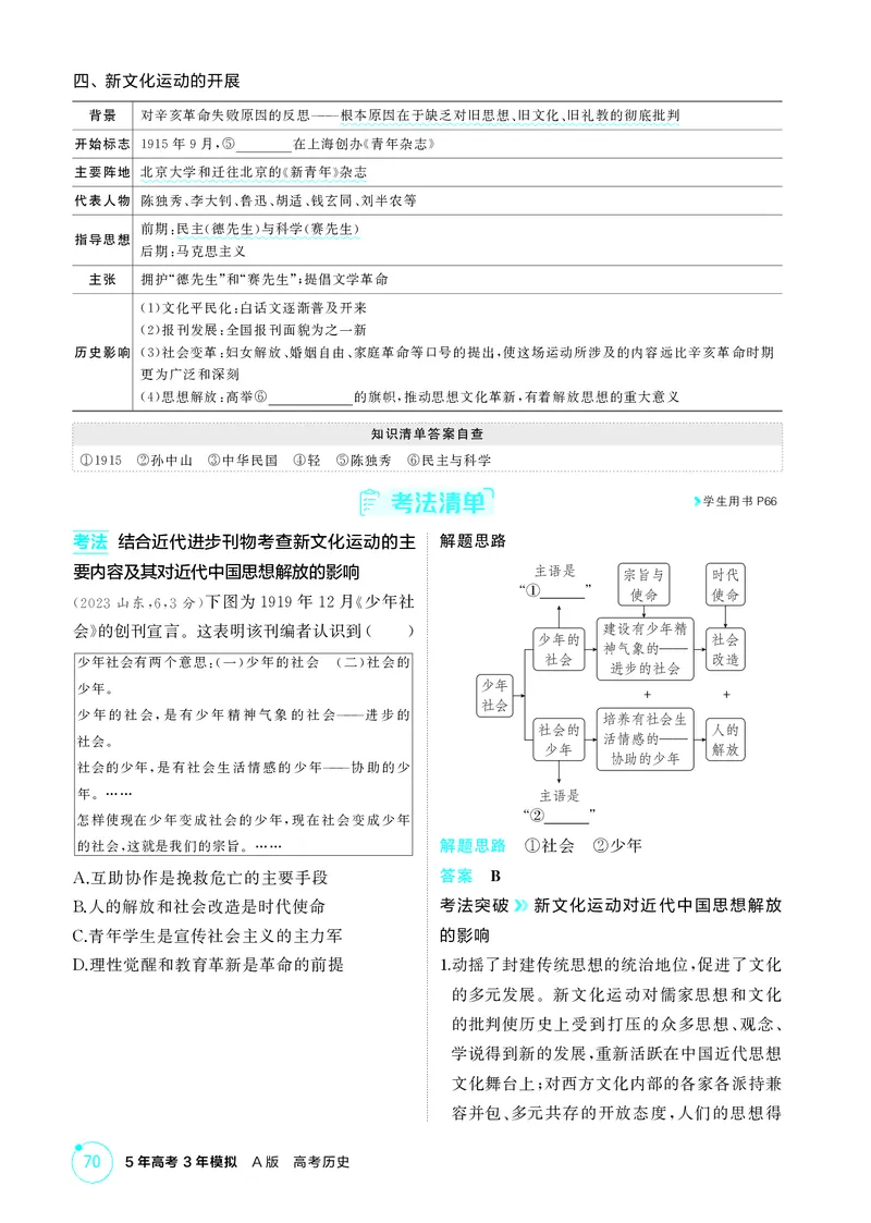 《1_06-第六单元　辛亥革命与中华民国的建立_2026版教学资源包_202653高考总复习A版_广东版_2026版.广东版.选考总复习.历史.5·3A版_二、教师用书PDF_必修中外历史纲要（上）_2_精讲册PDF》第5页预览
