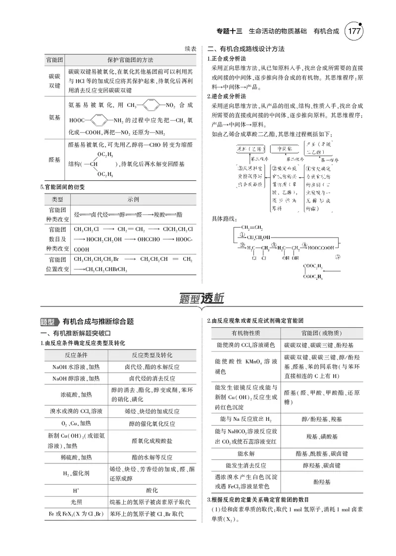 《1_13专题十三生命活动的物质基础有机合成_2025版教学资源包_（总复习系列）2025版《5年高考3年模拟》新高考版B版（⭐全科）_2025版.新高考新教材版.选考总复习.化学.5·3B版》第4页预览