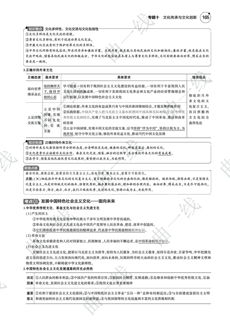 《1_102025版5·3B版新高考版专题十文化传承与文化创新PDF_2025版教学资源包_（总复习系列）2025版《5年高考3年模拟》新高考版B版（⭐全科）_一、图书电子教参_第四部分哲学与文化》第6页预览