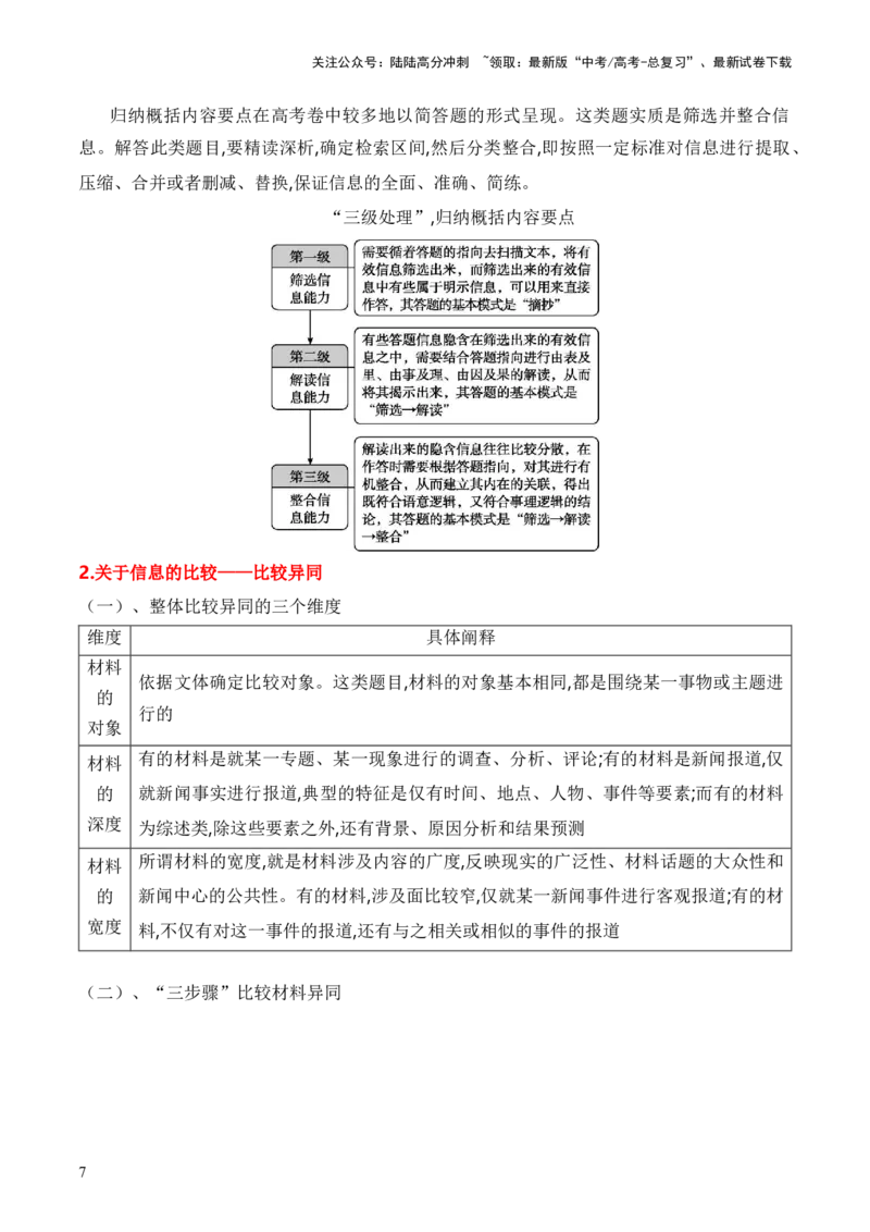 《考点22信息的整合与印证（全国通用）解析版_一轮复习_2024年_2024年高考语文一轮复习考点帮（全国通用）》第7页预览