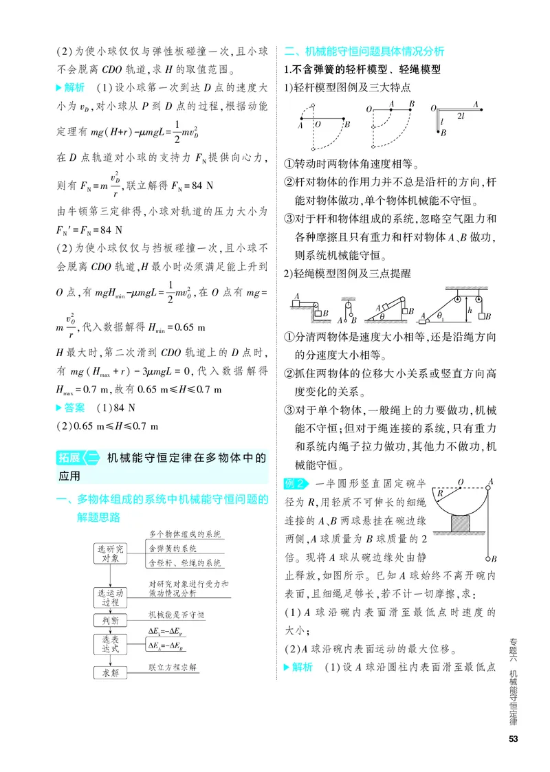 《1_4.PDF教参电子书——知识讲解册_2024版教学资源包_2024版.新高考版物理.5·3A版_6_专题六机械能守恒定律_4_PDF教参电子书》第4页预览
