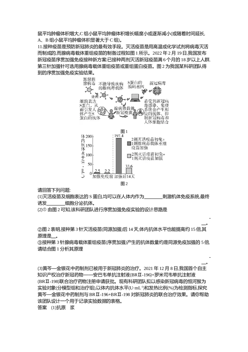 《1_19-专题十九免疫调节_2024版教学资源包_2024版.新高考版生物.5·3A版_19_专题十九免疫调节_6_专题检测》第6页预览