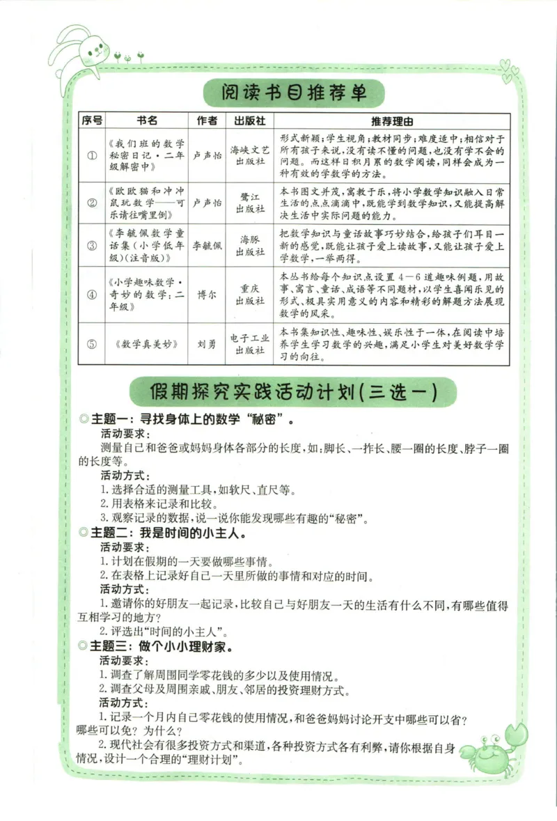 《黄冈小状元暑假作业二升三数学_26秋小学初中各机构教辅大合集（一本、教材帮、阳光同学、王朝霞、实验班、小典中点、上分卷、白欧、课堂笔记等等）_26秋小学教辅资料_数学》第2页预览