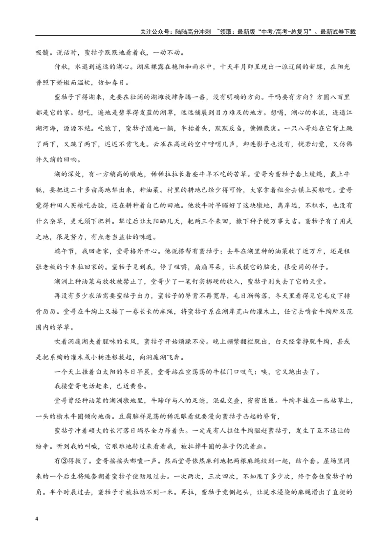 《考点巩固卷06内容理解（学生版）_一轮复习_2025年_2025年高考语文一轮复习考点复习卷（新高考通用）》第4页预览