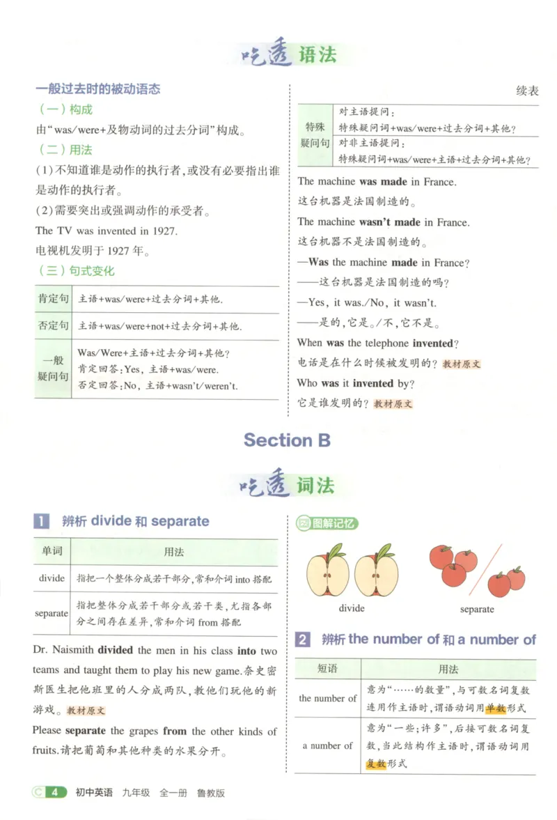 《吃透重难点_2026版初中《5年中考3年模拟》789年级上册（英语）（鲁教）_九年级》第8页预览